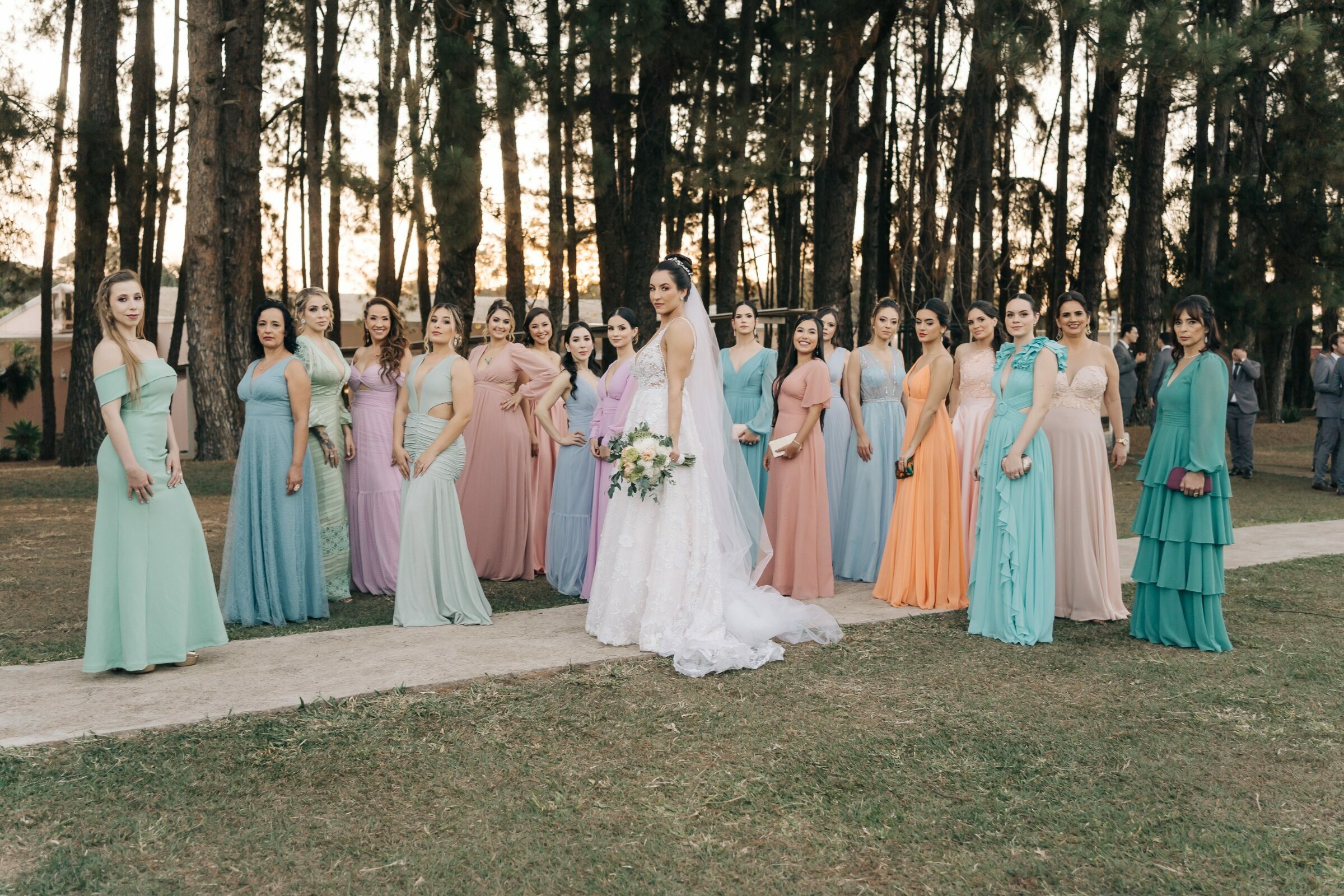 fotos de madrinhas de casamento, the farm uberlandia