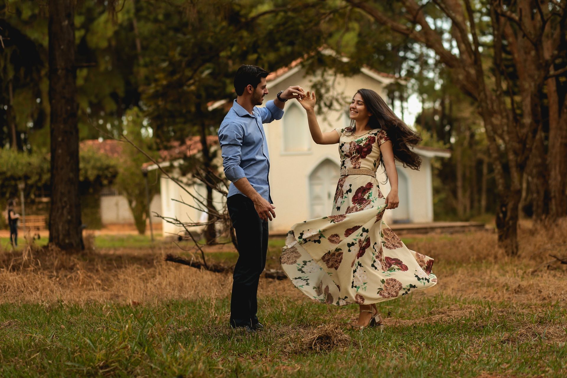 Fotos na Floresta- Ensaio Pré Casamento- Wesley + Thalita