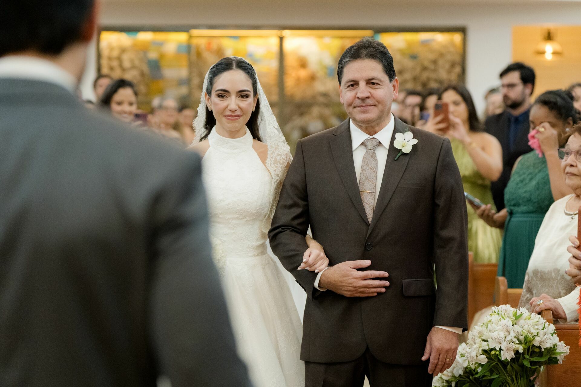 Foto Casamento na Igreja Nossa Senhora da Abadia do Patrimônio, e Festa no Clube Cajubá,em Uberlândia MG  - Imagem 44