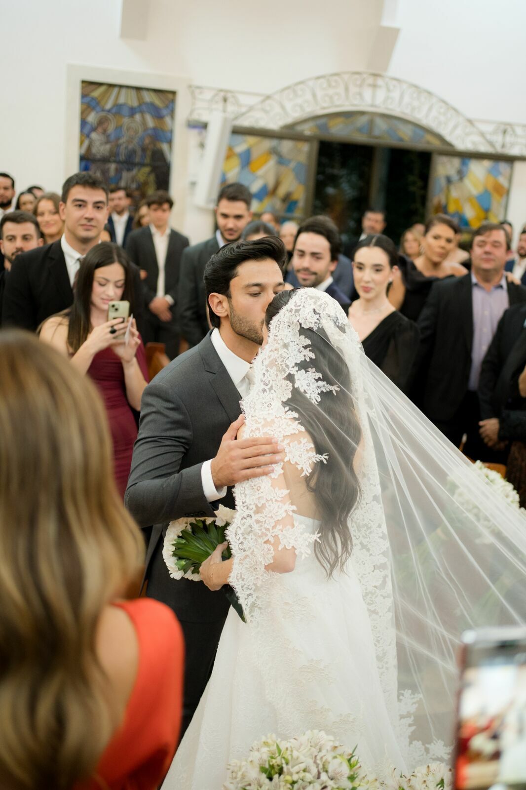 Foto Casamento na Igreja Nossa Senhora da Abadia do Patrimônio, e Festa no Clube Cajubá,em Uberlândia MG  - Imagem 50