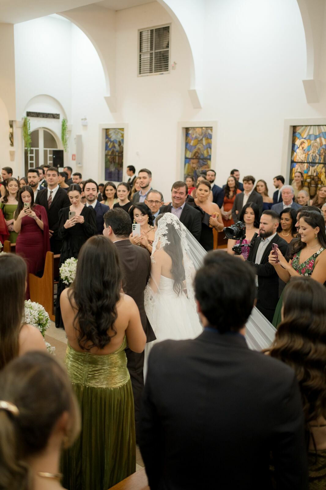 Foto Casamento na Igreja Nossa Senhora da Abadia do Patrimônio, e Festa no Clube Cajubá,em Uberlândia MG  - Imagem 37