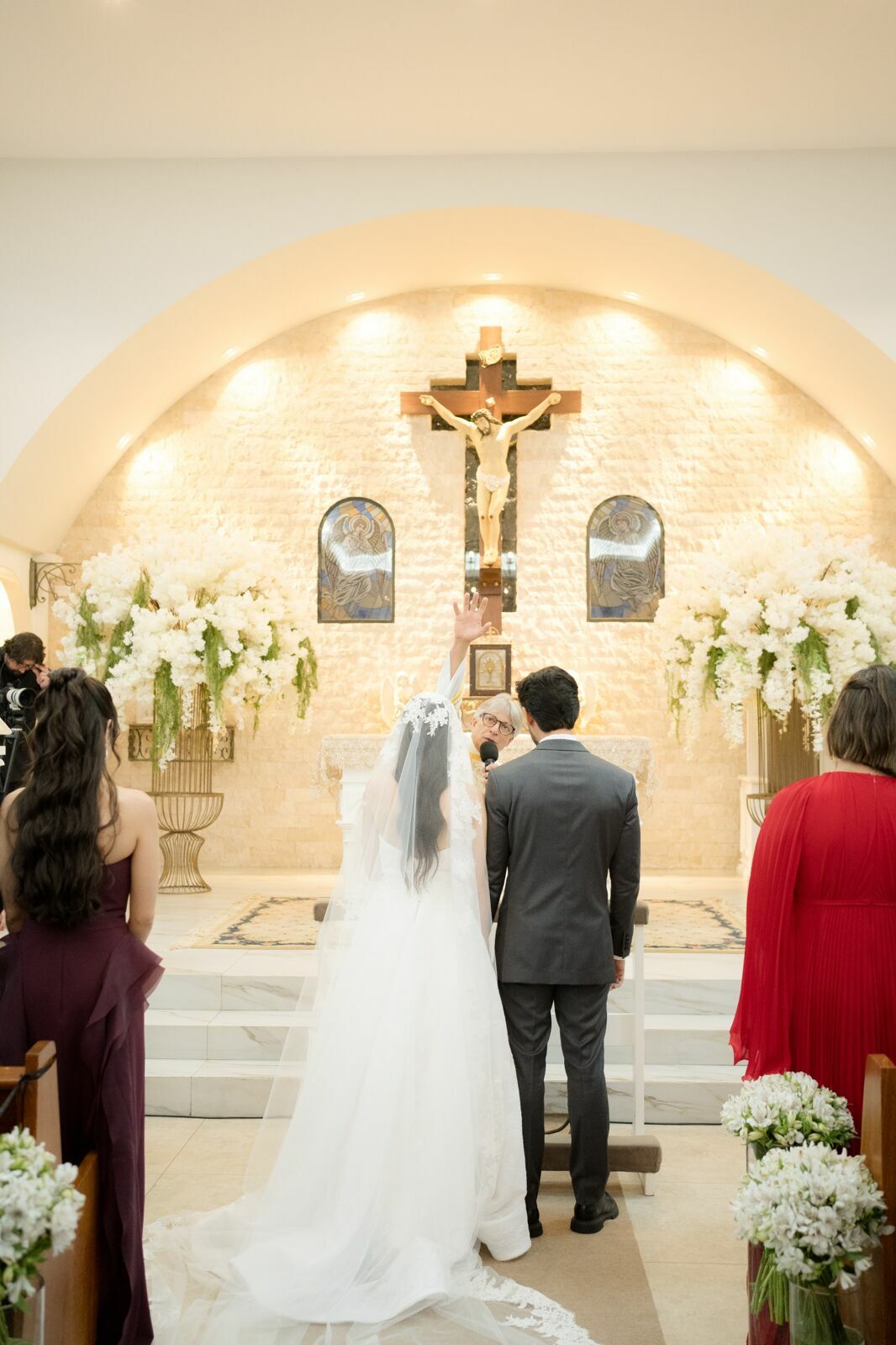 Foto Casamento na Igreja Nossa Senhora da Abadia do Patrimônio, e Festa no Clube Cajubá,em Uberlândia MG  - Imagem 91